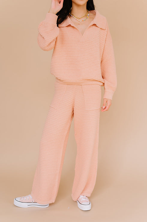 Dream State Knit Set // Blush